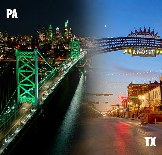Pennsylvania to Texas Car Shipping