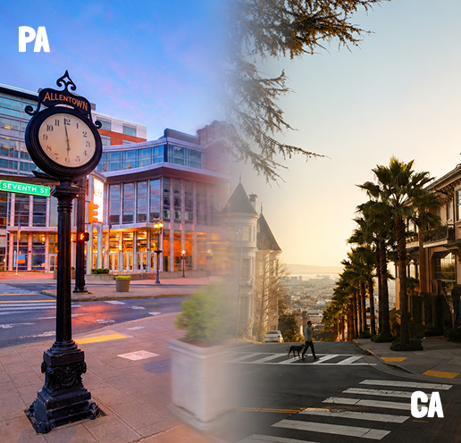 Pennsylvania to California Car Shipping