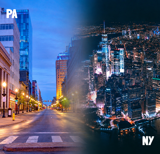 Pennsylvania to New York Car Shipping