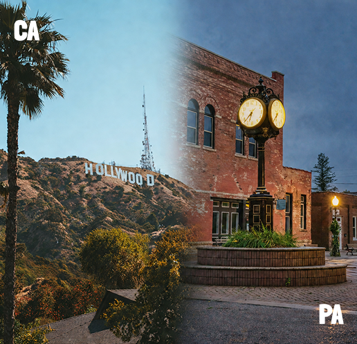 California to Pennsylvania Car Shipping