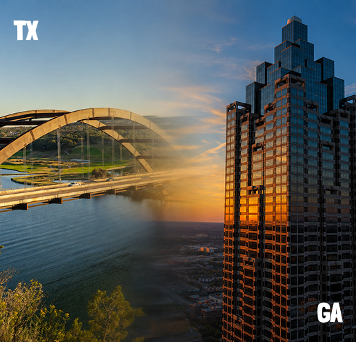 Texas to Georgia Port Auto Transport