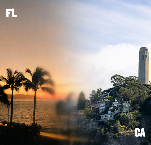 Florida to California Car Shipping